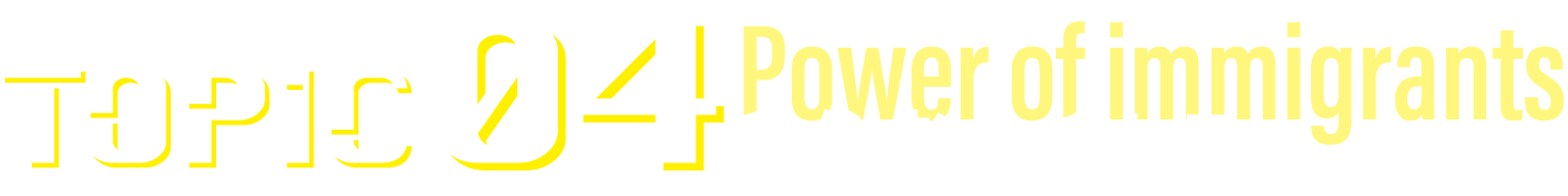 TOPIC04 移住者のチカラ