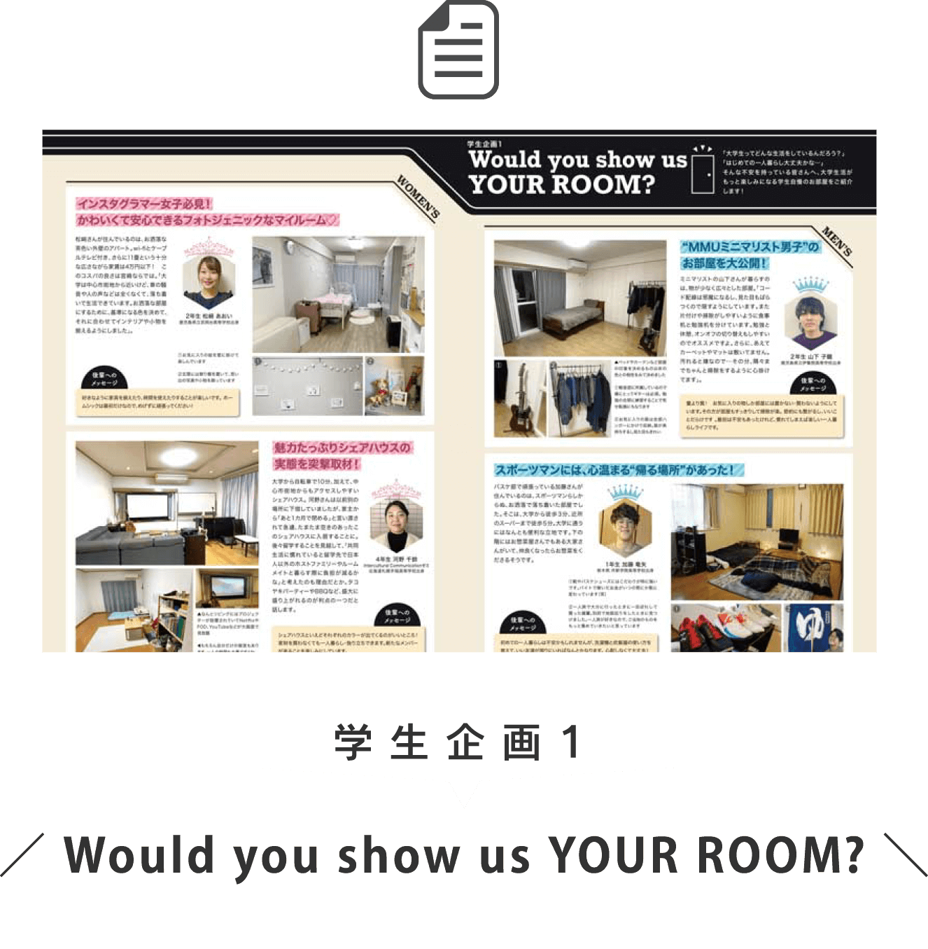 Would you show us YOUR ROOM?